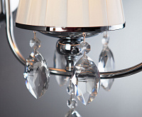 Бра 10021/1 хром/прозрачный хрусталь сн/пр