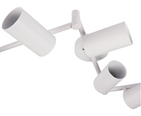 Светильник настенно-потолочный под лампу PCL 0606 6*GU10 WH белый IP20