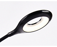 Настольная лампа DE562 4W 4200K BK черный сн/пр