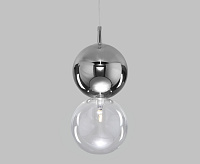 Подвесной светильник 50091/1 хром/дымчатый сн/пр