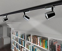 Светильник трековый PTR 0325 25W 4000K BL (черный) IP40 Jazzway 