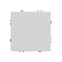 Эмили Выключатель 1кл с подсветкой, белый фарфор, RSW10-5101-01