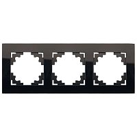 Катрин Рамка 3-ая стекло черный GFR00-7003-05