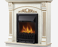 Портал Barocco Classic шпон белый дуб с золотой патиной