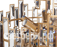 Люстра 8625/8A BRS CP+CL