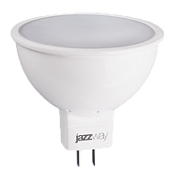 Лампа светодиодная PLED- ECO-JCDR 5w 3000K GU5.3 JAZZway сн/пр