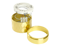 Светильник потолочный GX53 12W 230V золото HL388