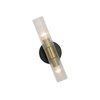 Бра 74785/2W BLACK+COPPER