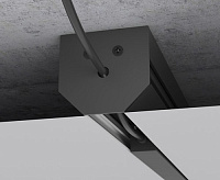Slim Magnetic Шинопровод в натяжной потолок (черный) (2м) 85204/00