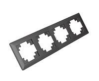 Катрин Рамка 5-ая пластик графит PFR00-7005-06