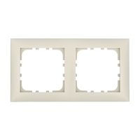 LK60 Рамка на 2 поста бежевый 864201-1