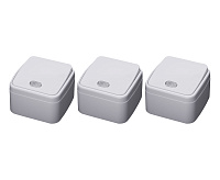 Basic Выключатель 1-кл с подсветкой белый PSW10-31-20