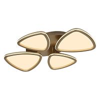 Люстра светодиодная 9307/2+2M CHAMPAGNE GOLD