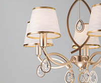 Люстра металл 60091/5 перламутровое золото
