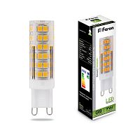 Лампа светодиодная&nbsp;&nbsp;7W G9 4000K LB-433 (Feron)