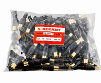 РАЗЪЕМ штекер TV без пайки (черный) 05-2042 сн/пр