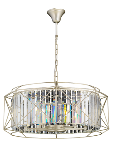 Люстра металл 39388/6 CHAMPAGNE SILVER