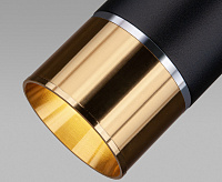 Подвесной светильник DLN107 GU10 черный/золото сн/пр