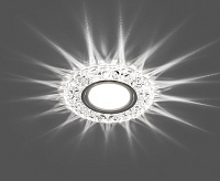 Светильник с подсветкой GU5.3 MR16 CD939 прозрачный сн/пр