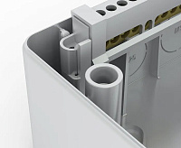 Щит навесной 24 мод. IP40, прозрачная черная дверца Tekfor BNK 40-24-1