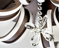 Люстра светодиодная FL140/6CF 132W (ПДУ РАДИО)