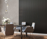 Панель МДФ 3D Line Modern L04 Черная 2750*160*19мм