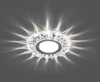 Светильник с подсветкой GU5.3 MR16 CD916 прозрачный сн/пр