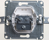 GLOSSA Розетка TV оконечная алюм GSL000391