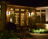 Настенный светодиодный светильник 5W 350Lm 4000K черный IP54 DH011