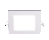 Светильник встраиваемый PPL-S  6W 6500K IP40 WH (квадрат) JAZZway
