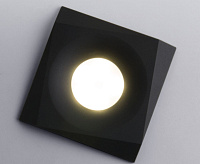 Светильник встраиваемый 119 MR16 черный сн/пр