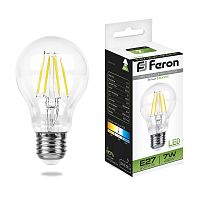Лампа светодиодная FILAMENT  7W E27 4000K LB-57 шар (Feron)
