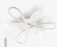 Люстра светодиодная "LOLITA" 80W 6F-RC-500x100-WHITE/WHITE-220-IP20 с ПДУ