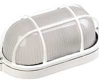 Светильник НПП1402 белый/овал с решеткой IP54 ИЭК IEK LNPP0-1402-1-060-K01