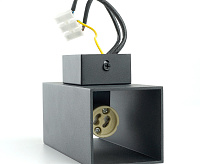 Настенный светильник 35W 230V 2* GU10 черный IP20 ML1740