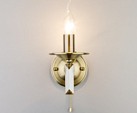 Бра 60087/1 античная бронза