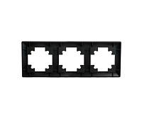 Катрин Рамка 3-ая пластик черный PFR00-7003-05