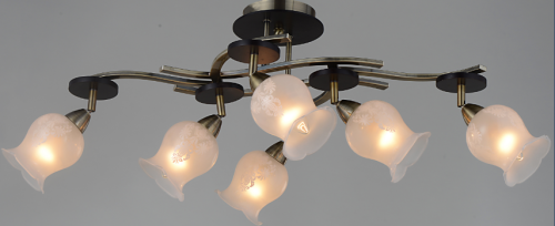 Люстра 85850/6 WE+AB сн/пр Люстра 85850/6 WE+AB сн/пр