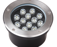 Светильник PGR R180 12w 4000K Сhrome грунтовый IP65 Jazzway сн/пр