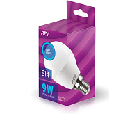 Лампа светодиодная шар G45, 9 Вт, Е14, 6500К 32504 8 сн/пр