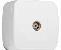 Розетка TV 1-местная 75Ом EKF EGA00-027-10 сн/пр