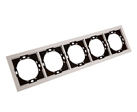 Мия Рамка 5 постов, пудровый жемчуг, PFR00-3005-08