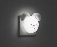 Ночник светодиодный "зайчик" белый 0.5W 220V FN1167