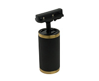 Светильник трековый&nbsp;&nbsp;под лампу GU10&nbsp;&nbsp;черный/золото AL174