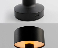 Настольная лампа DOWN LIGHT 2W R-SENSOR-85x215-BLACK-DC5V/1A-IP20