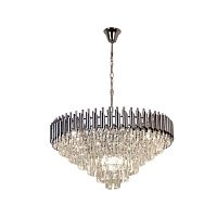 Люстра SANDRA 12хE14-750x1000-CHROME/CRYSTAL-220-IP20