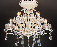 Люстра металл 12205/6 белый сн/пр