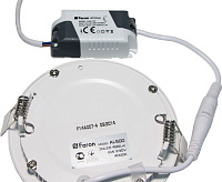 Светильник встраиваемый PPL-R&nbsp;&nbsp;6W 4000K белый (круг) AL500