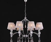 Люстра 60092/8 серебро