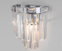 Бра 10130/1 хром/прозрачный хрусталь